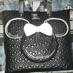 Minnie Mouse Convertible Tote and Backpack Loungefly